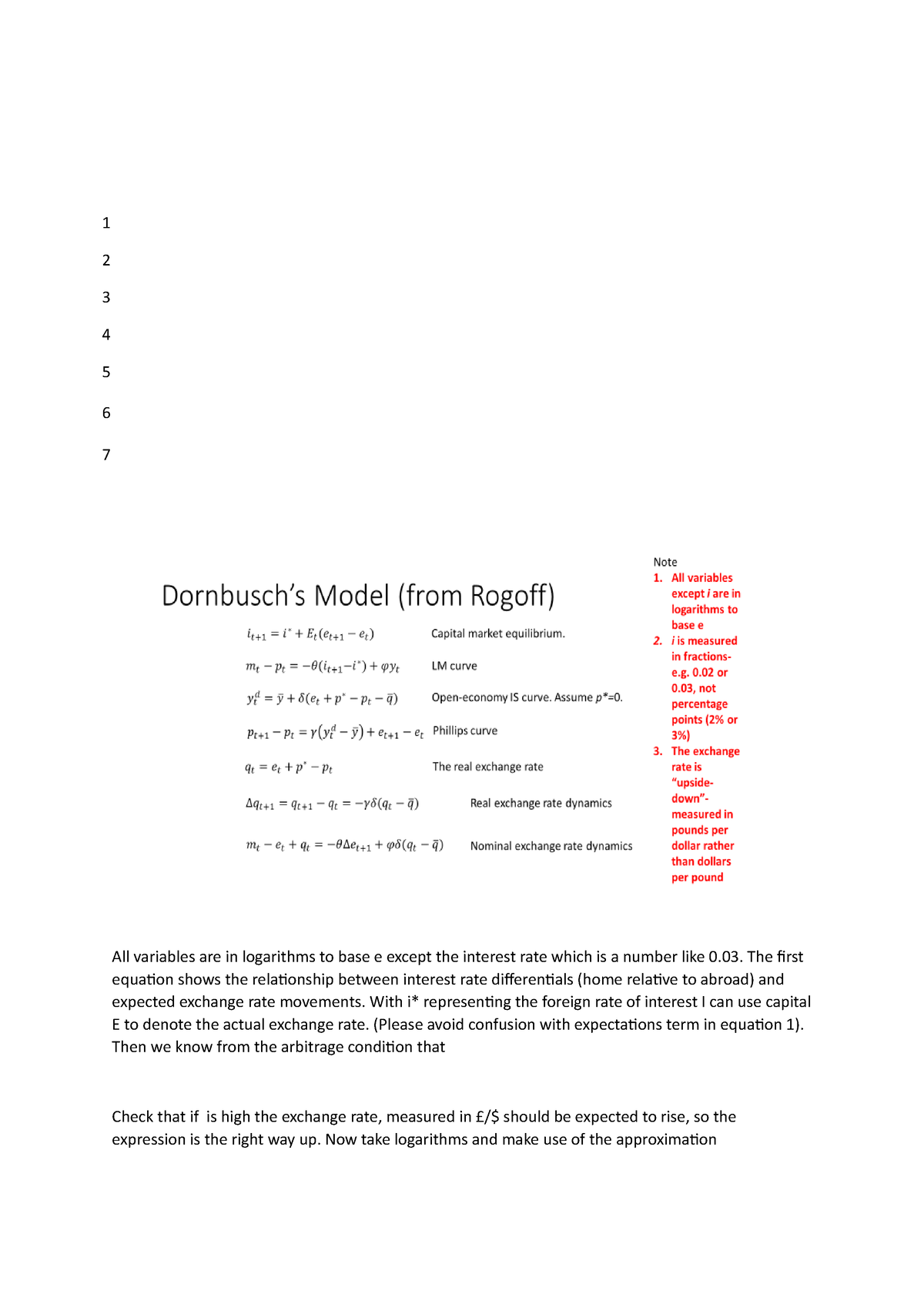 Dornbusch Model Notes - Fvfdv Rwf Wg Rg Aa Hr Trh Ryhfnjmjk Lopkj Jg ...