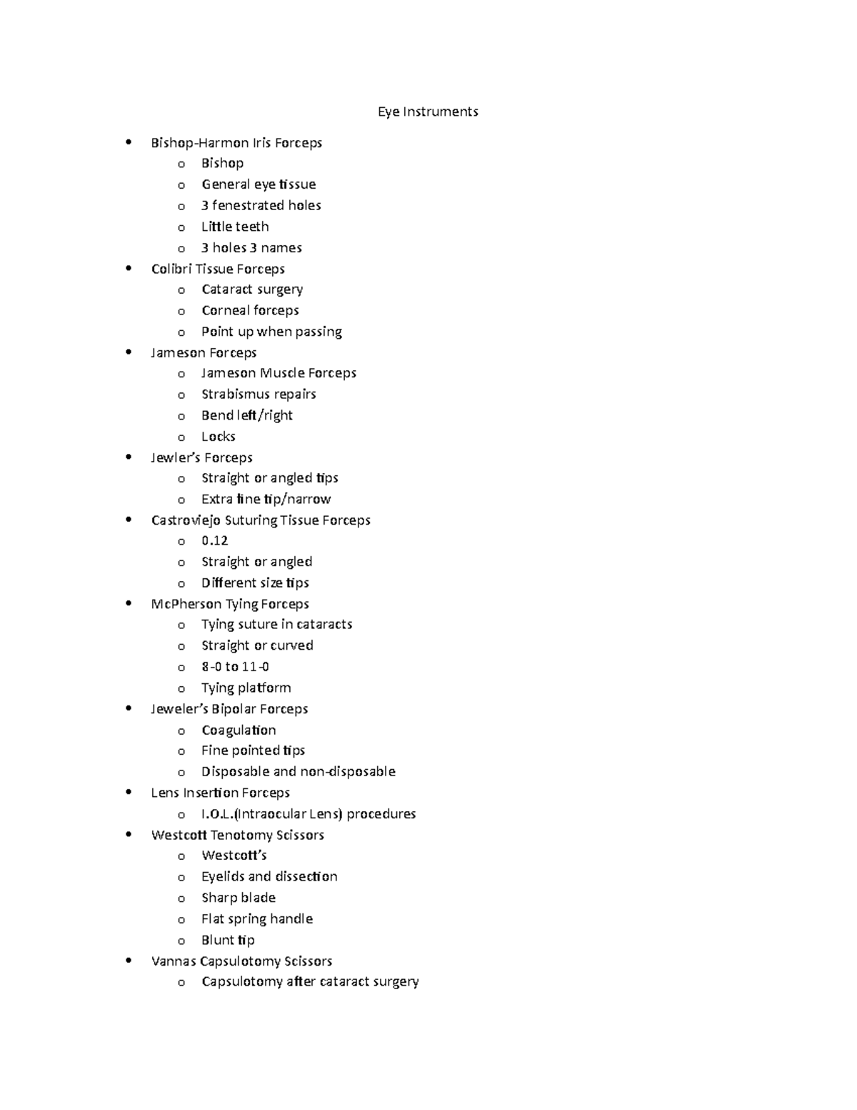 STE Eye Instruments - Descriptions of Each Instrument - Eye Instruments ...