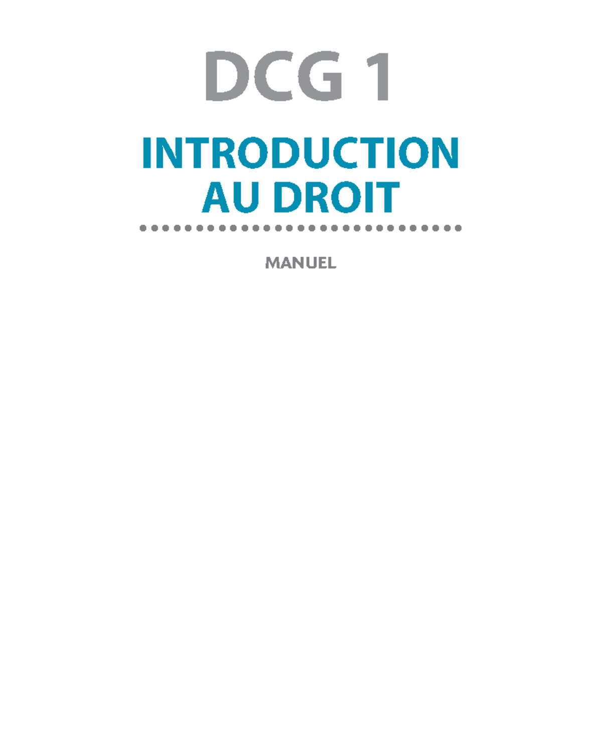 Feuilletage 338 - intro droit méthodo - DCG 1 INTRODUCTION AU DROIT ...