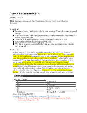 Dvt clinical test image