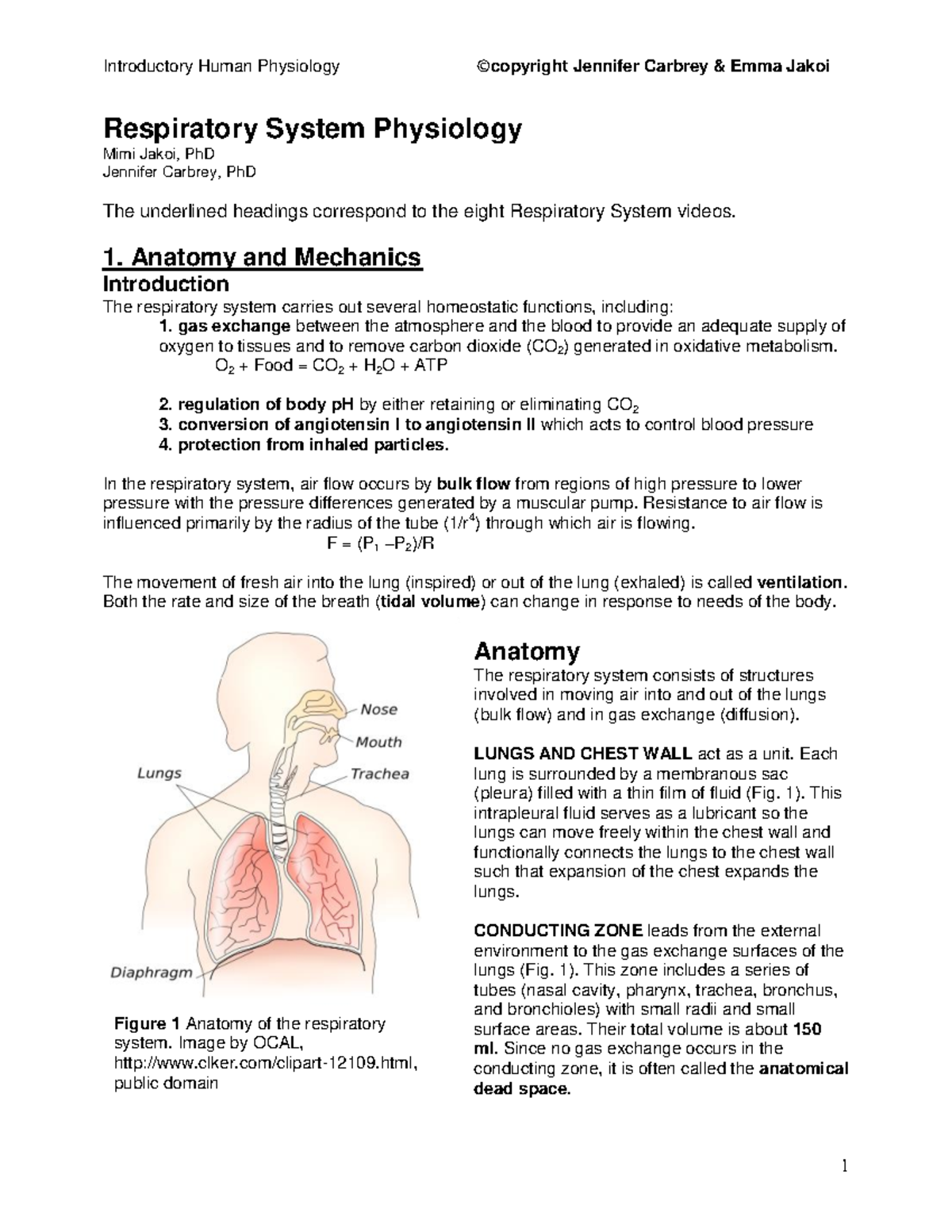 3 Jakoi, E., & Carbrey, J. (2015 ). Introductory Human Physiology. Lulu ...