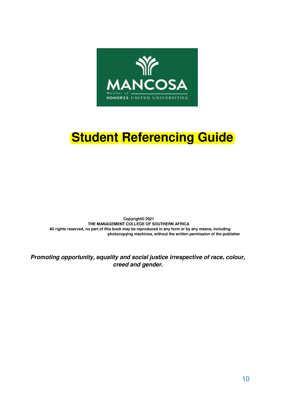 mancosa mba dissertation