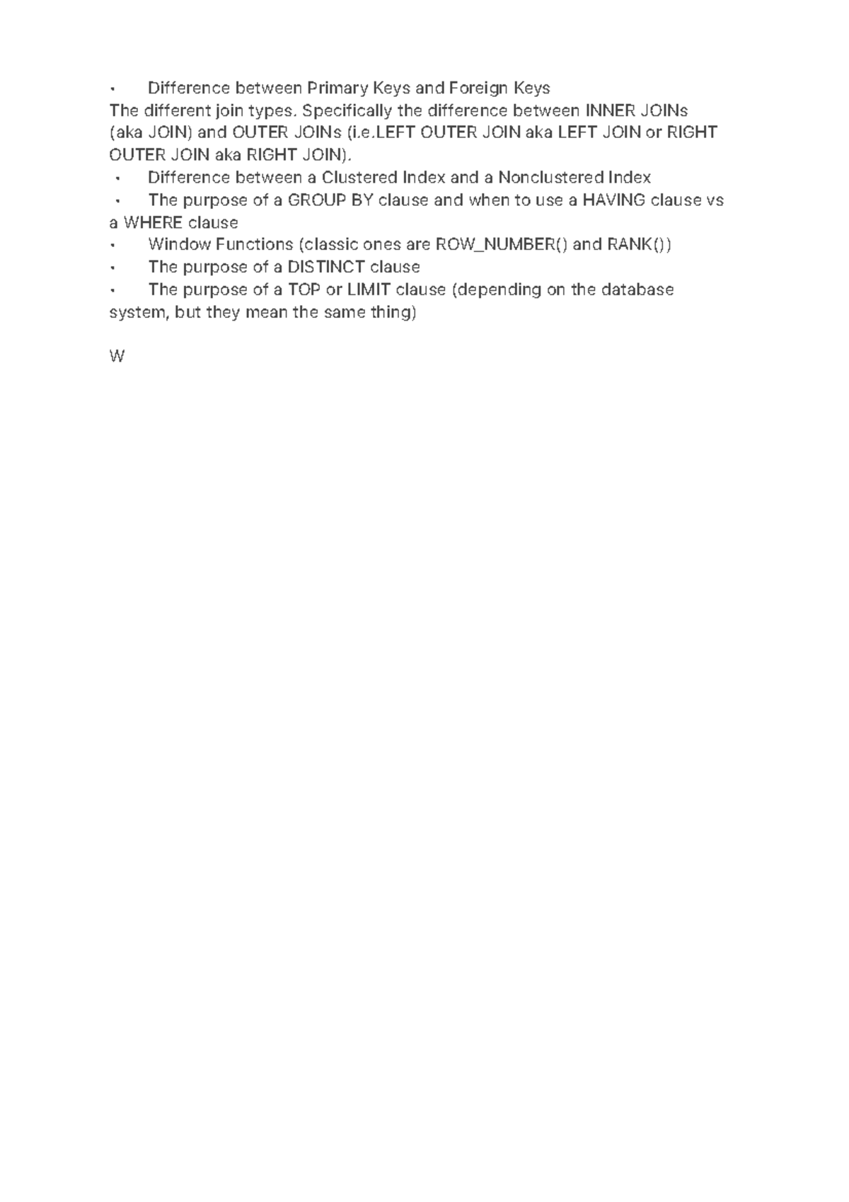 Difference between Primary Keys and Foreign Keys - Specifically the ...