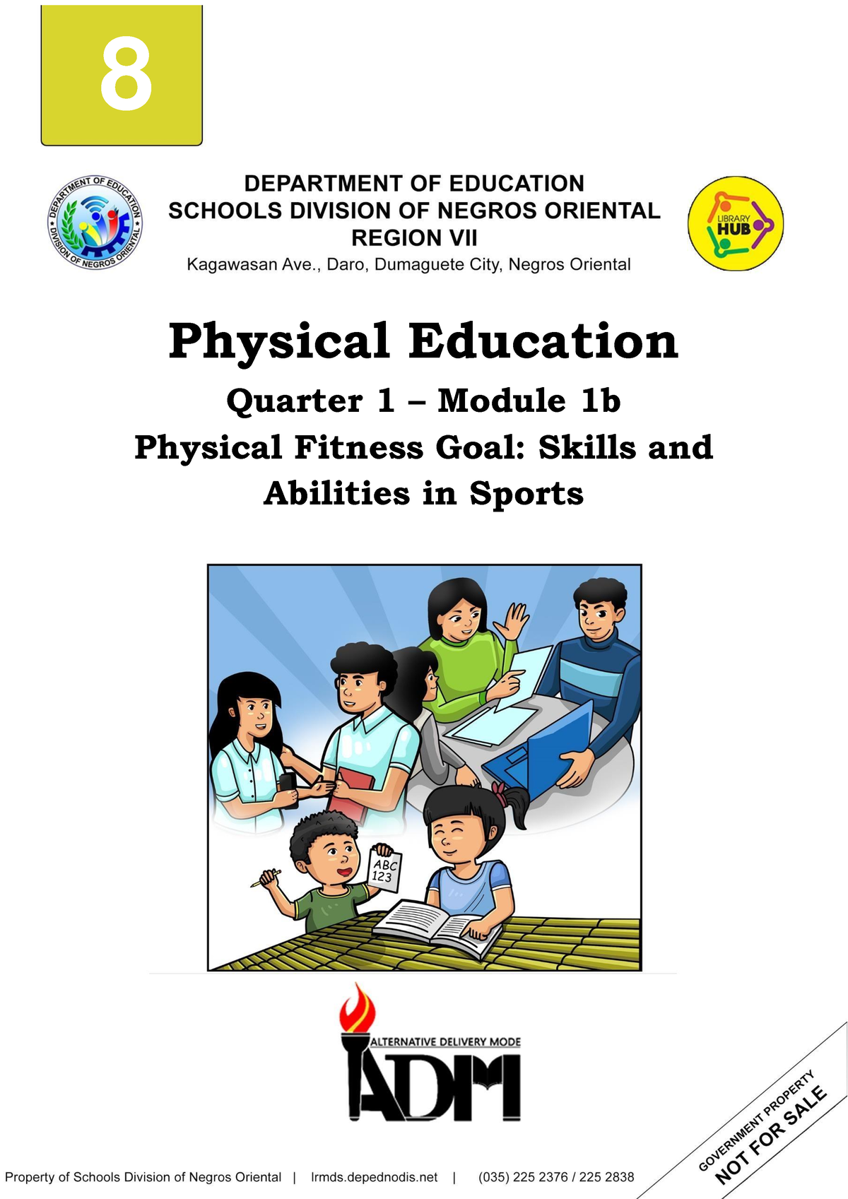 P.E. 8 Q1 Module 1b - For PE 8 - 8 Physical Education Quarter 1 ...