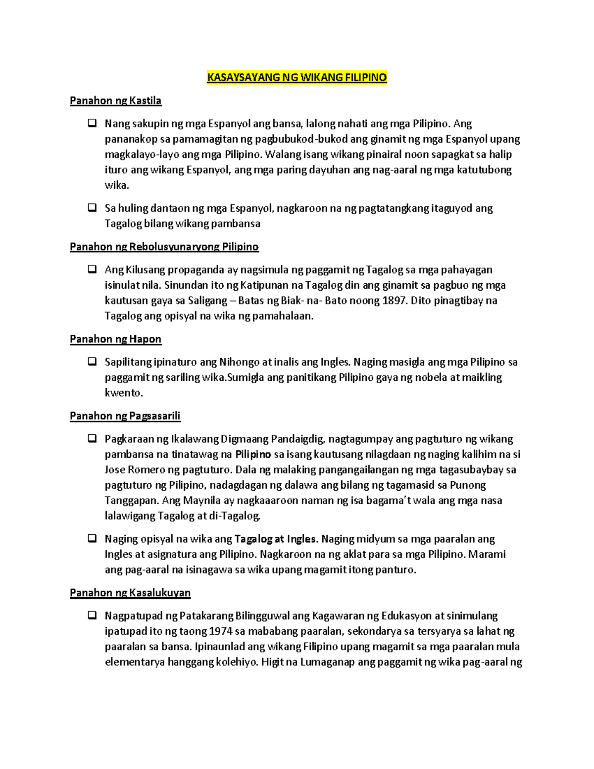 Unang- Kwarter-TALA - assignments topic from lesson 1 and 2 ...