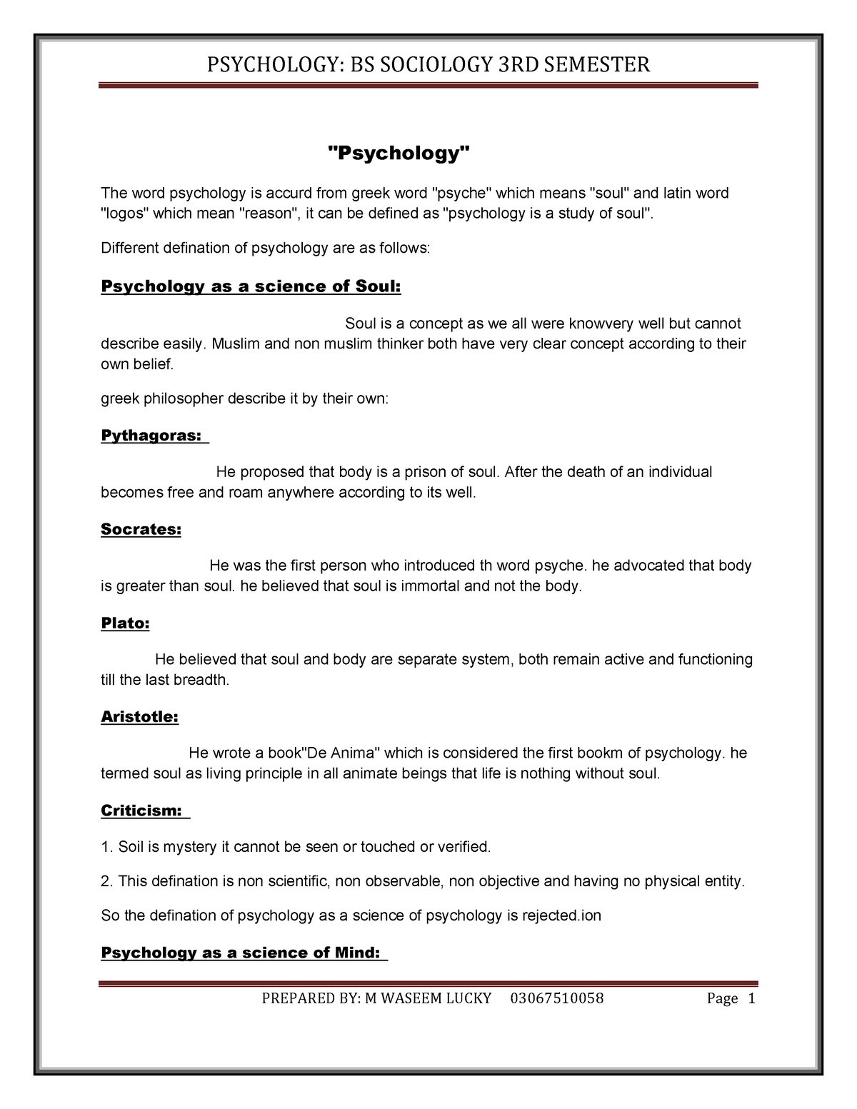 psychology-3rd-semester-complete-by-waseem-lucky-psychology-the