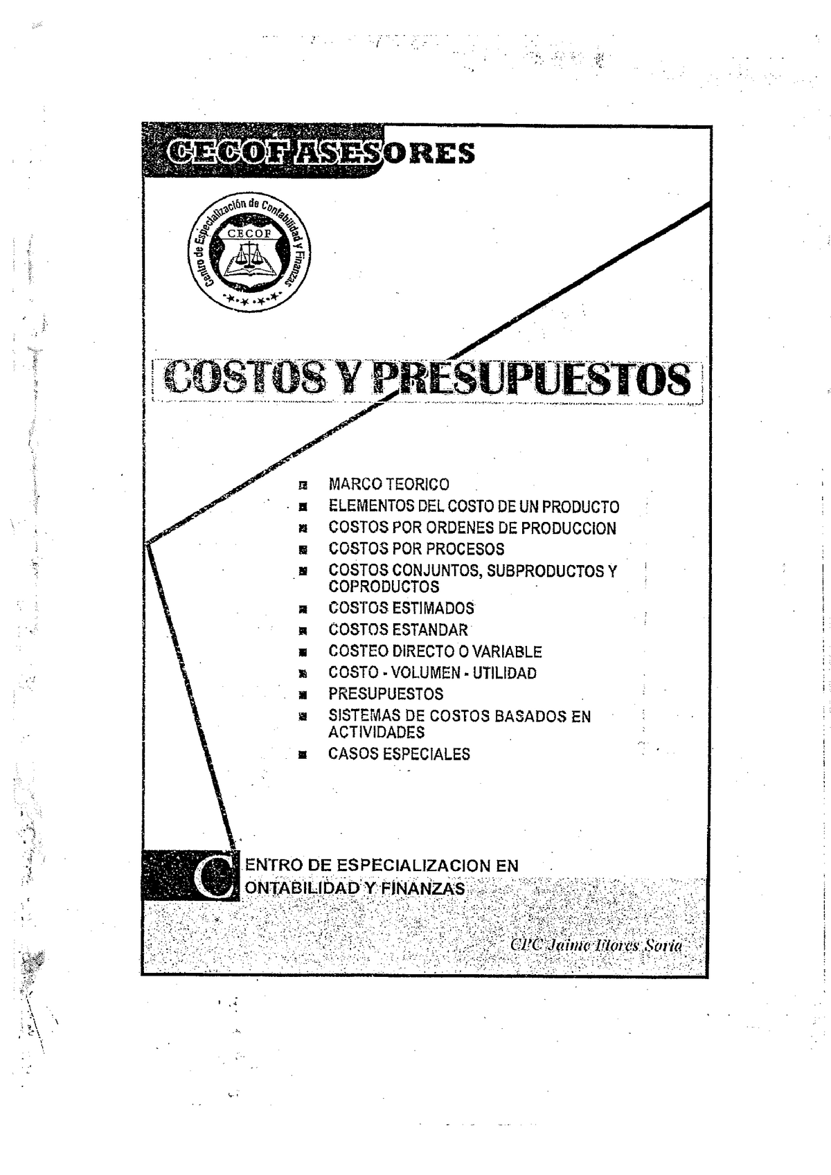 Costos Y Presupuesto - Costos Y Presupuestos - Studocu