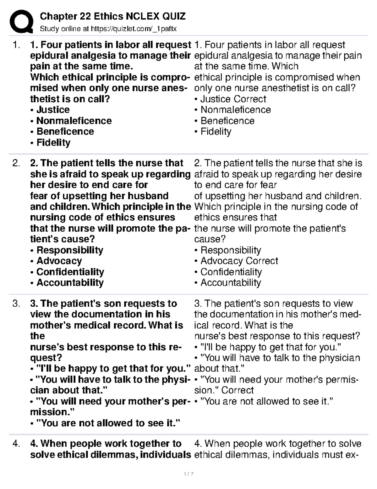 healthcare facilities assignment quizlet