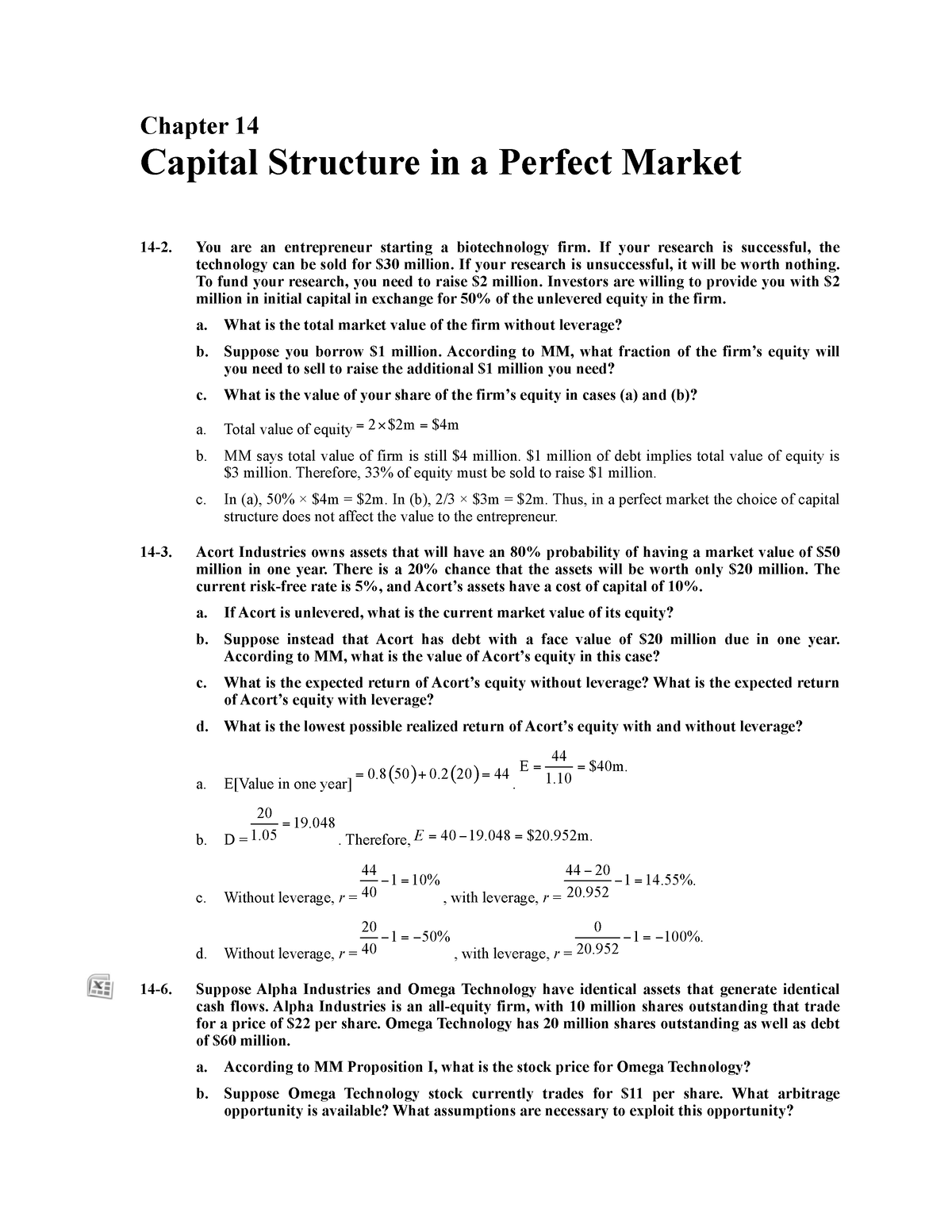 capital-structure-in-a-perfect-market-you-are-an-entrepreneur