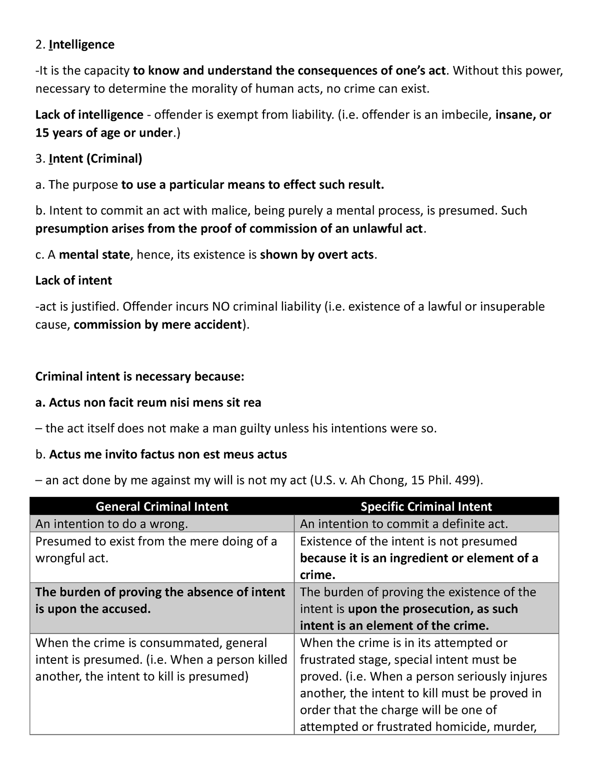 criminal-law-part-9-random-notes-intelligence-it-is-the-capacity