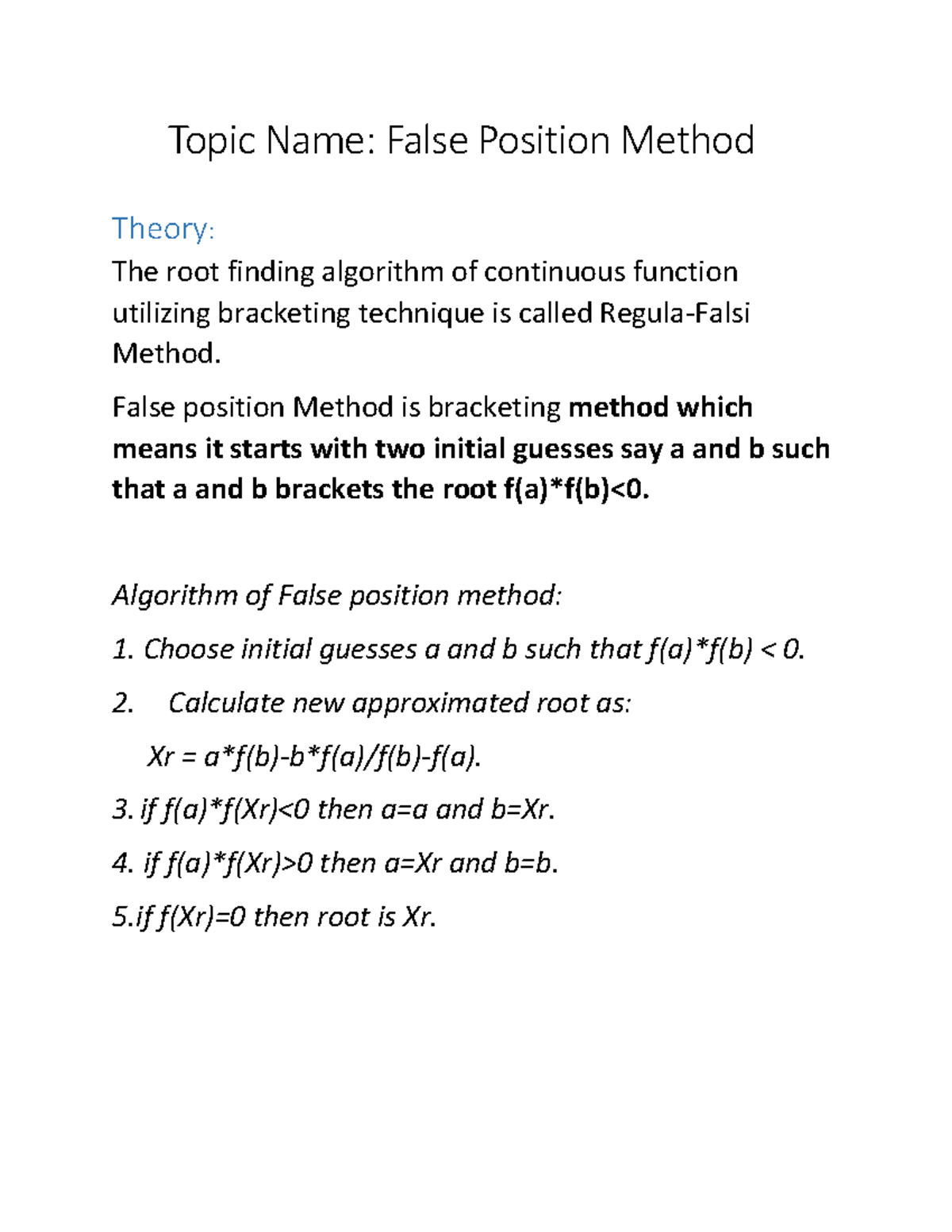 Lab assignment NM - This the practise problem on numercal method ...