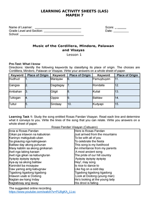 PE11 Q2 Wk3-4 - PE FOR GRADE 11 - 11 ####### SENIOR HIGH SCHOOL ...