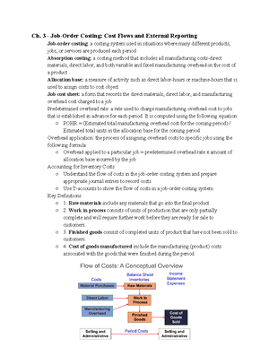Final Exam Study Guide - Part 1 Manegerial - If you print, please print ...