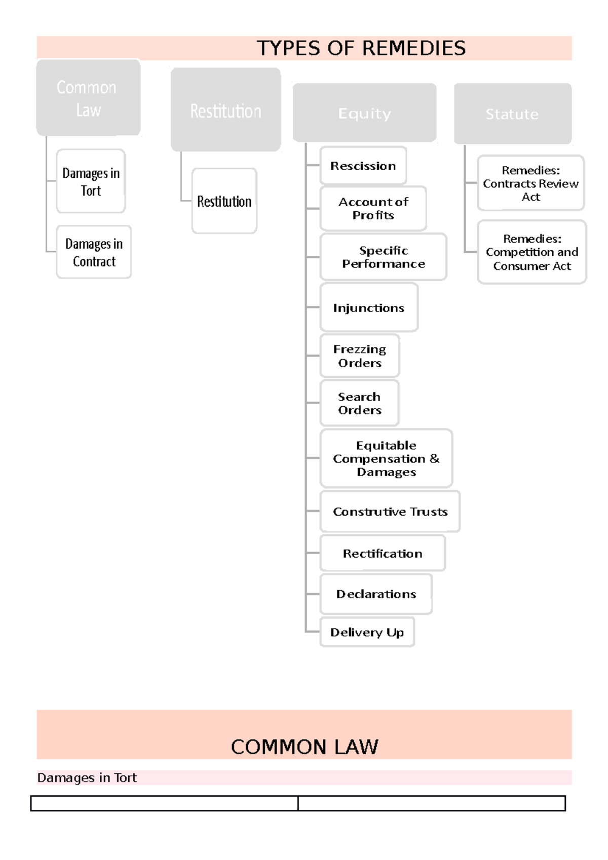 types-of-remedies-including-elements-of-the-types-of-remedies-common