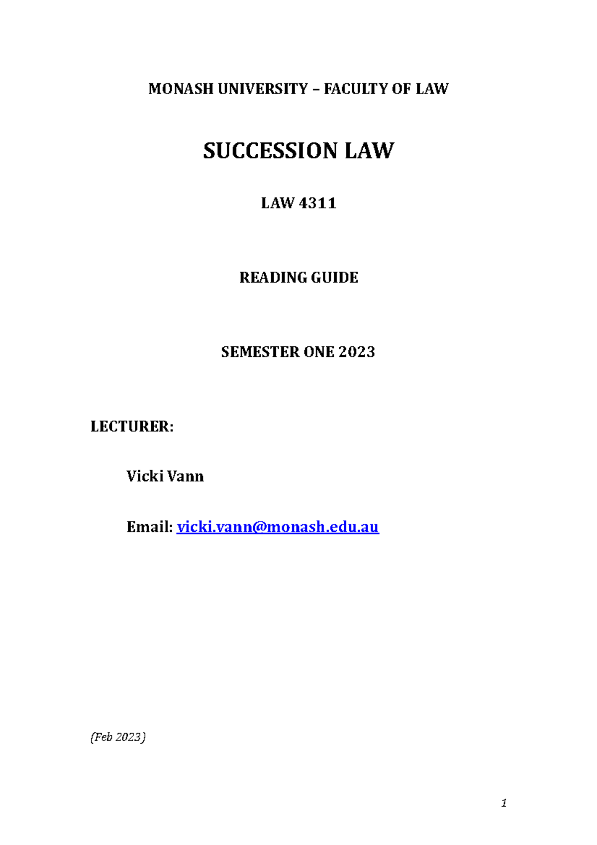 monash law honours thesis