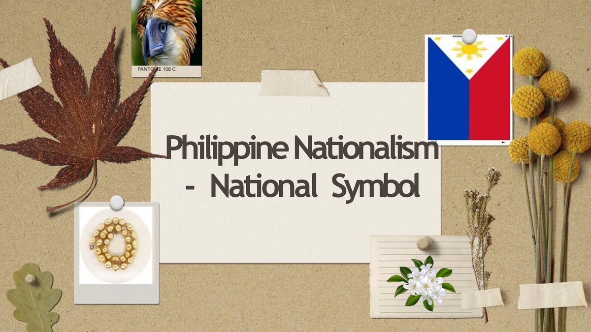 Philippine- Nationalism- National- Symbols BSIT - PhilippineNationalism ...