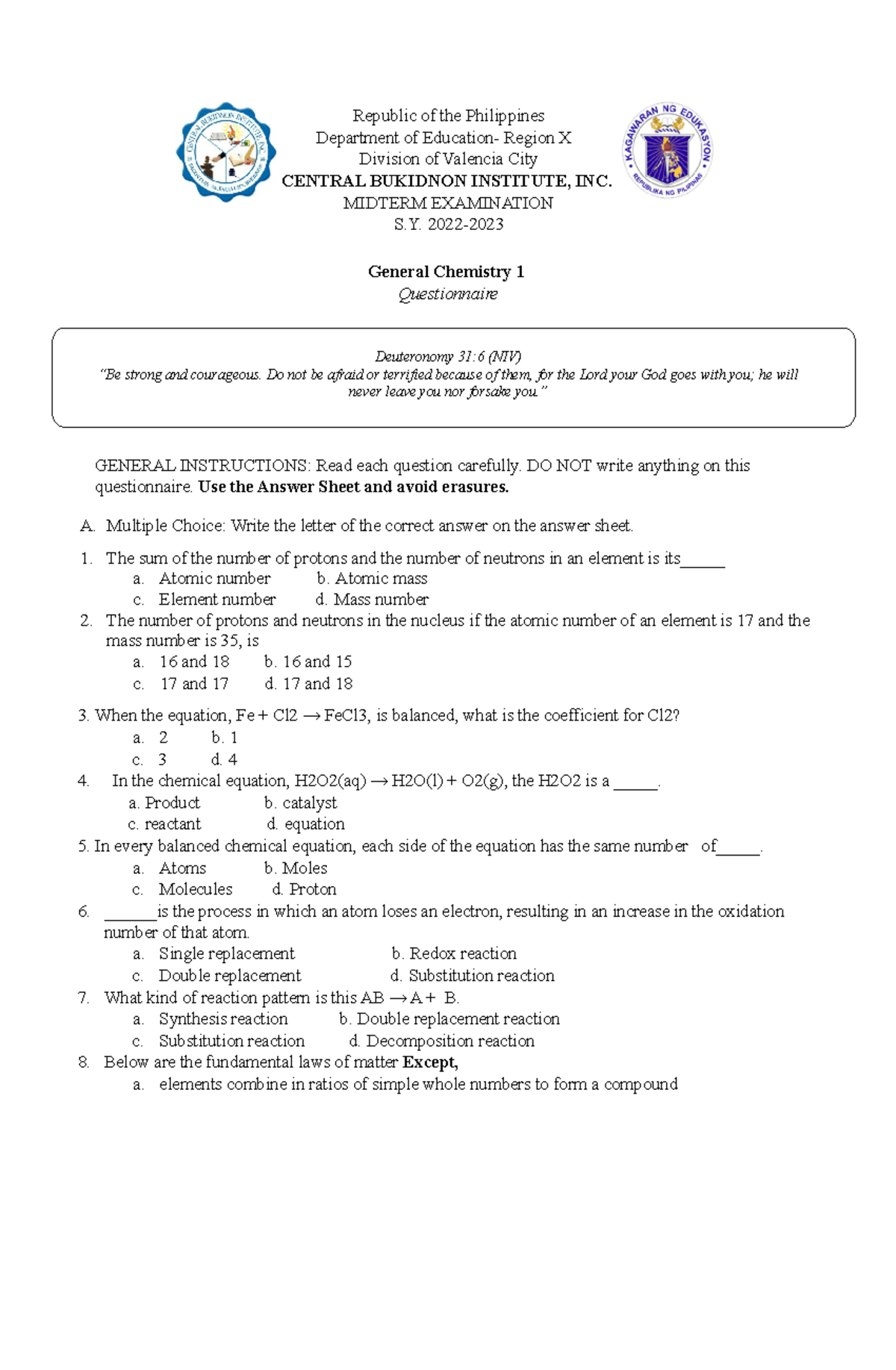 Acs Practice Exam Gen Chem 2 - cmf0bcz