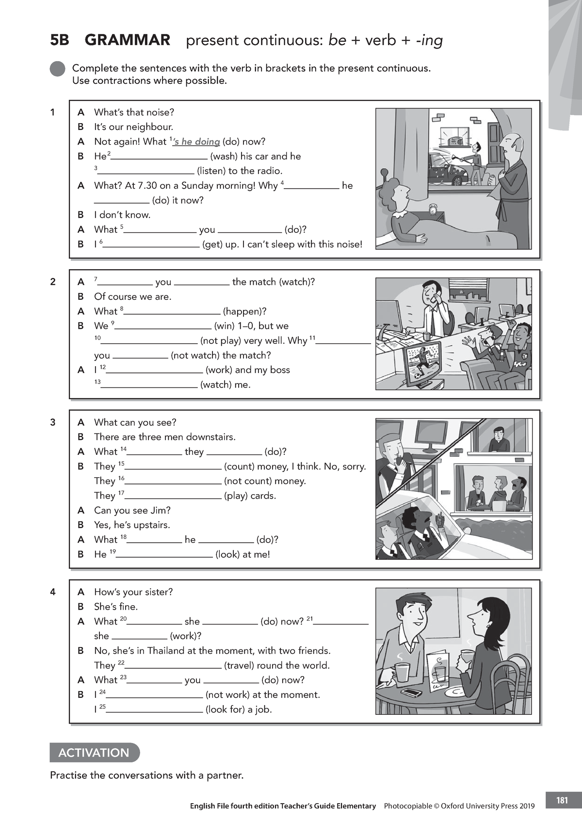 English File 4e Elementary TG PCM Grammar 5B - English File fourth ...