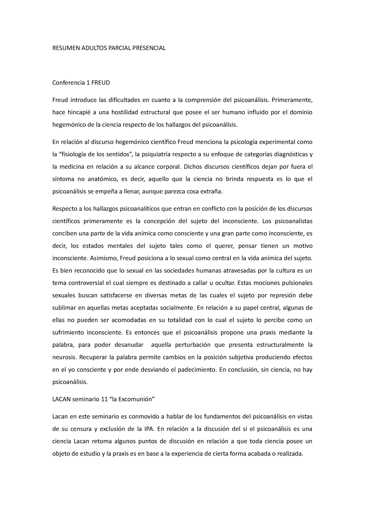 Resumen Adultos Parcial Presencial - RESUMEN ADULTOS PARCIAL PRESENCIAL ...