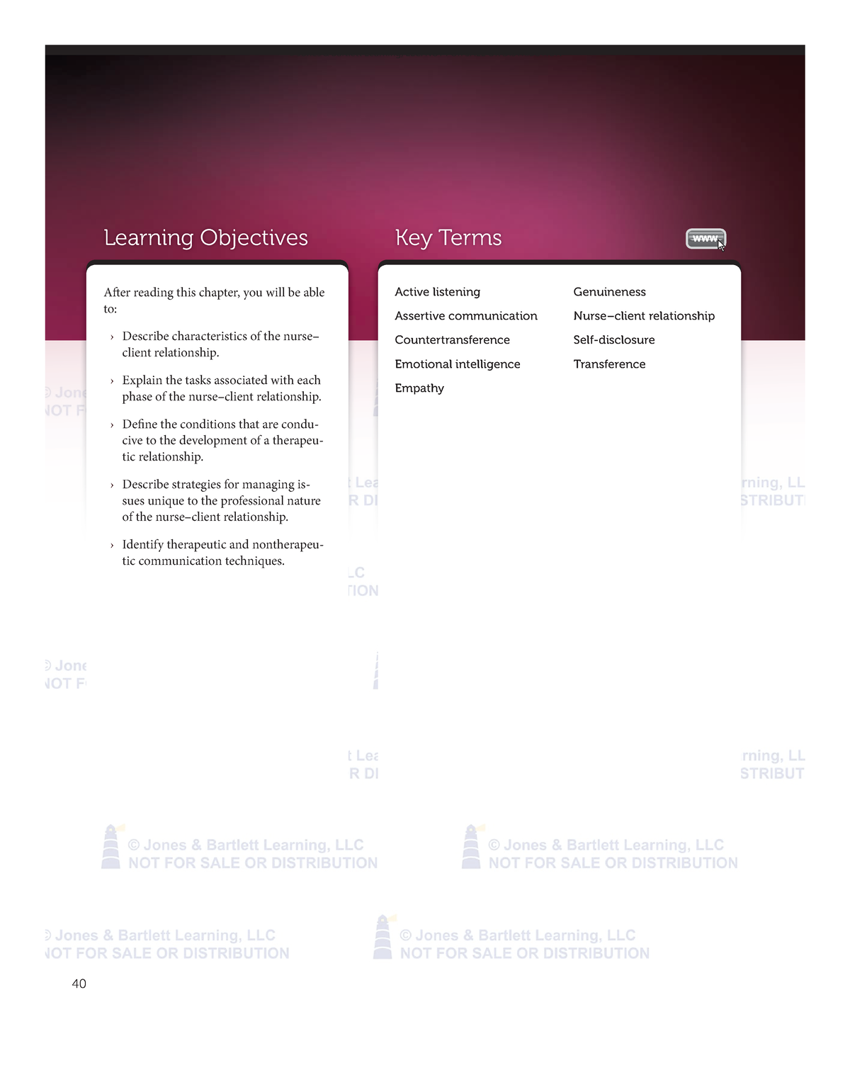 Nurse Client Relationship And Thera Com Learning Objectives Key Terms Active Listening Assertive Studocu