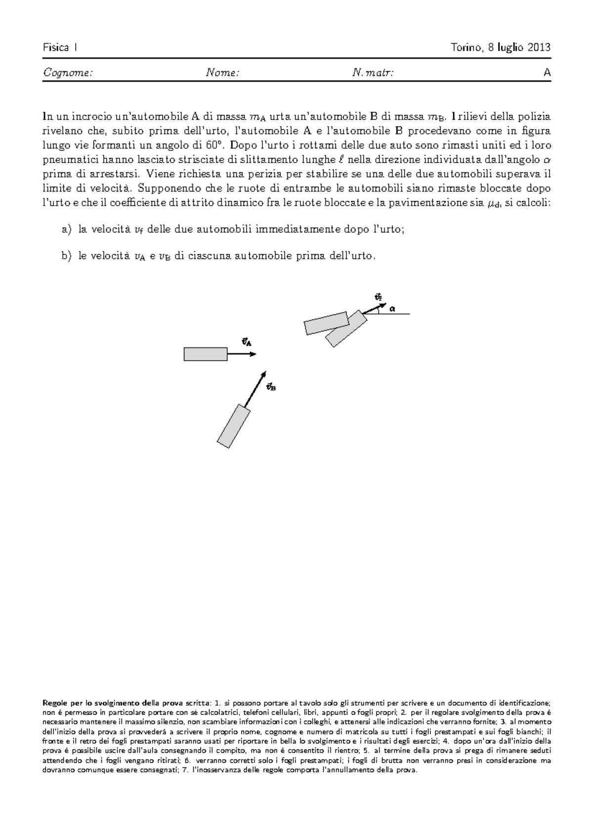 Temi D Esame Analisi 1 Polimi