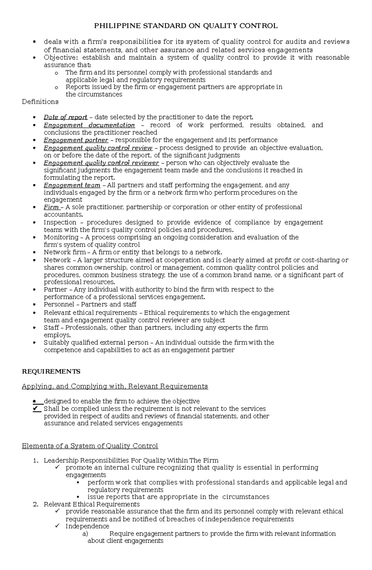 Scribd.pdfdownloaders.com psqc-focus-notes - PHILIPPINE STANDARD ON ...