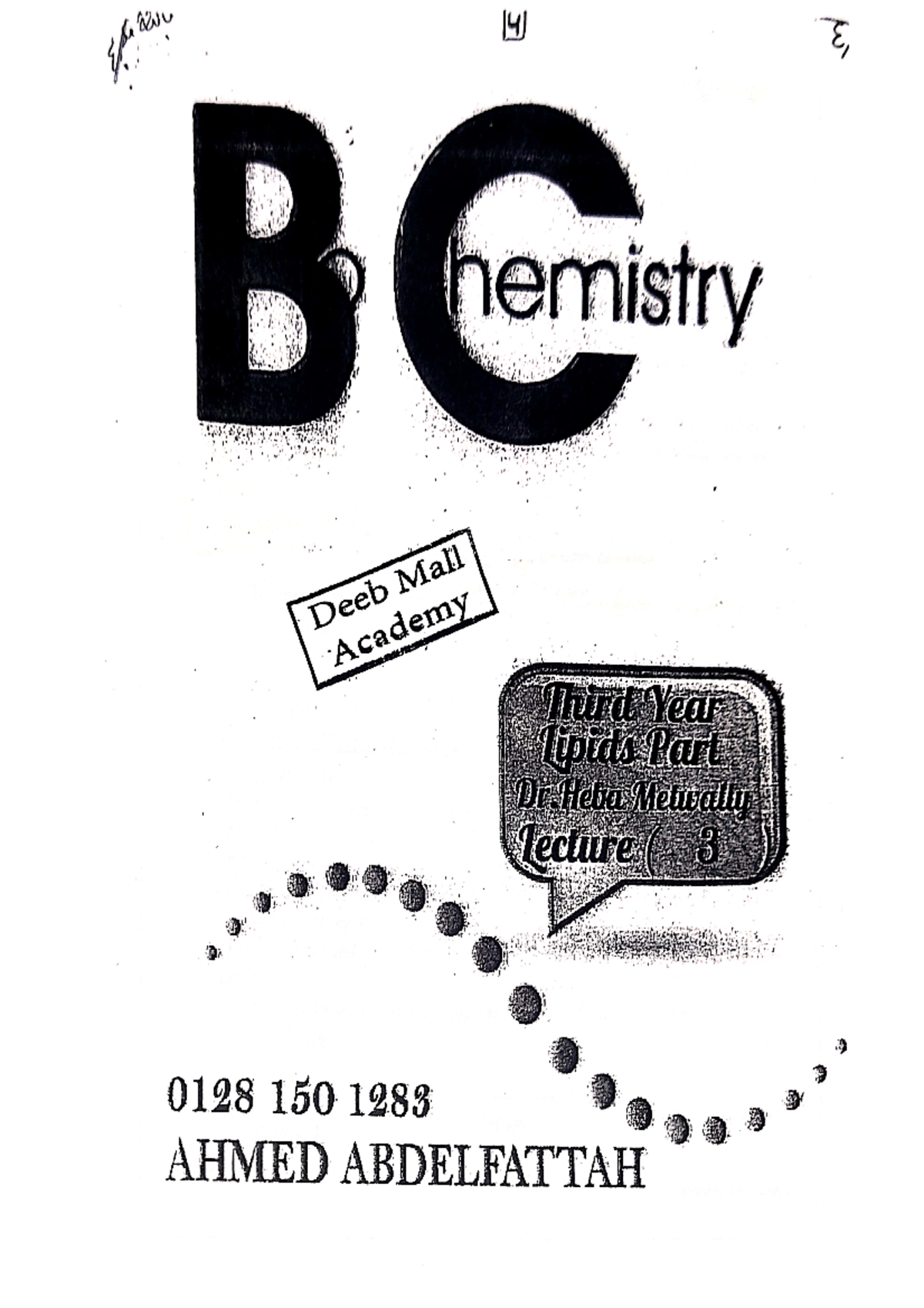 Bio 4 - Biochemistry - Studocu