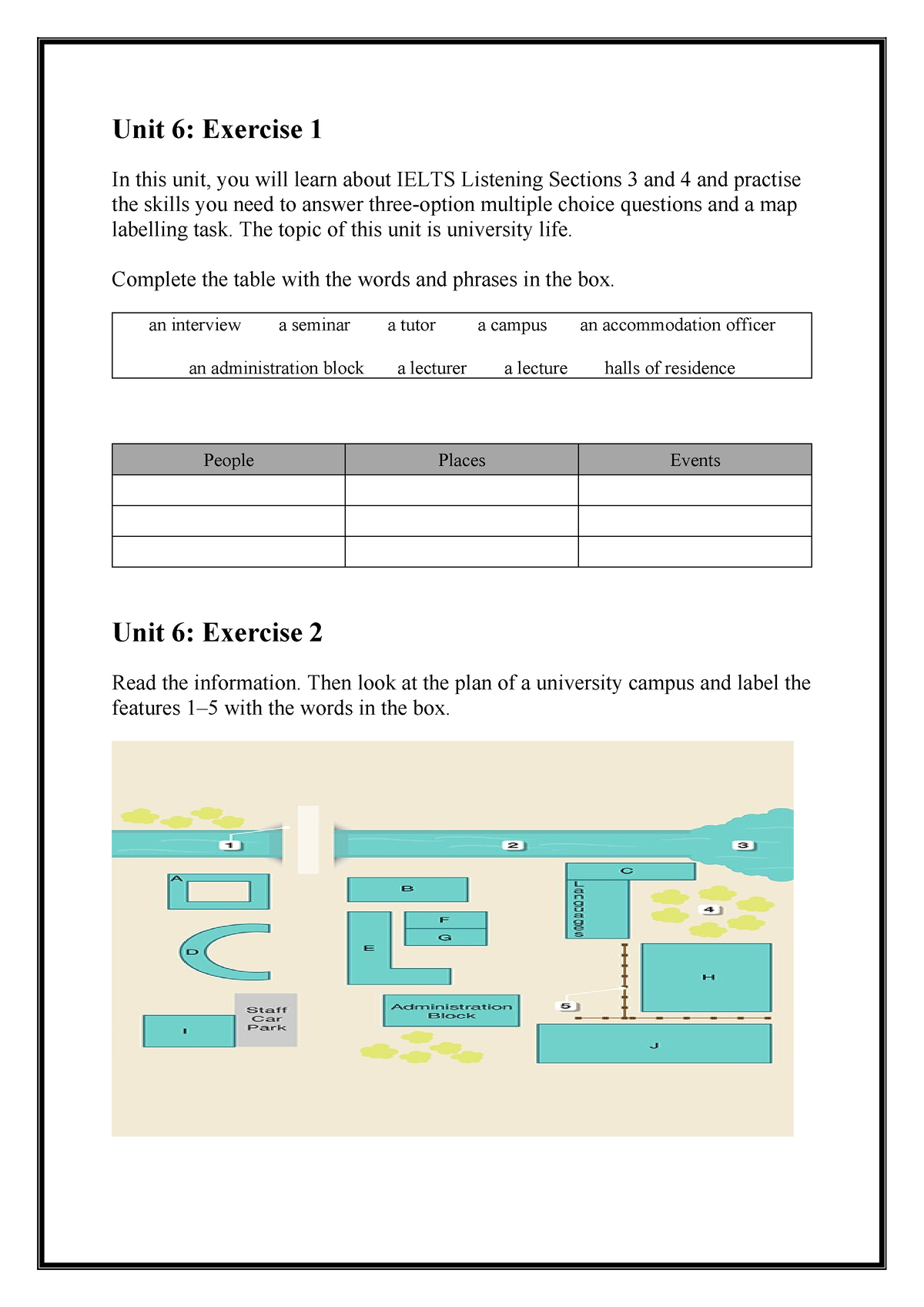 Unit 6 - Listening. 22 Bản - Unit 6: Exercise 1 In This Unit, You Will ...