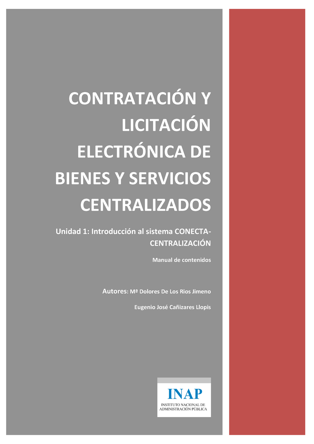 Unidad-01-Introduccion Conecta- Centralizacion - CONTRATACIÓN Y ...