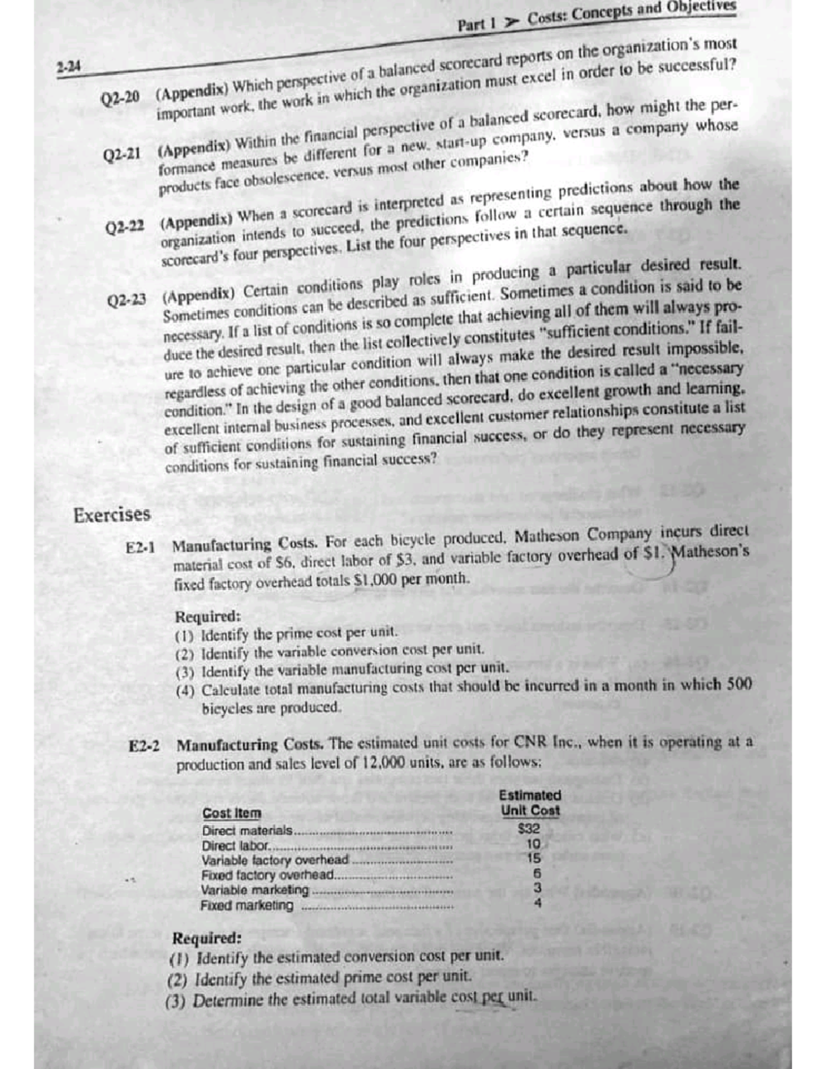 Chapter 2 CA - Cost Accounting - Studocu