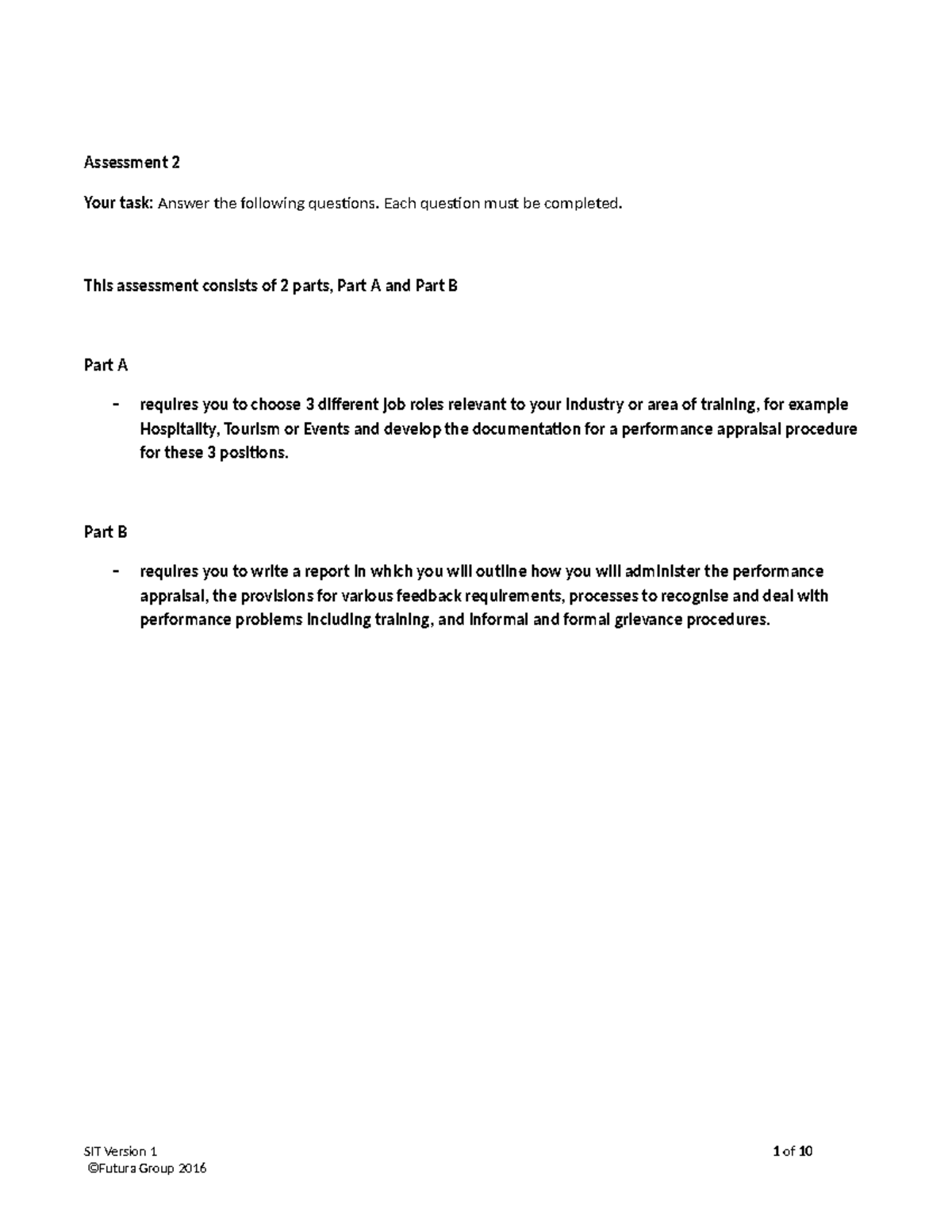 Sitxhrm 006 Assessment 2 Project.docx (2) nasir - Assessment 2 Your ...