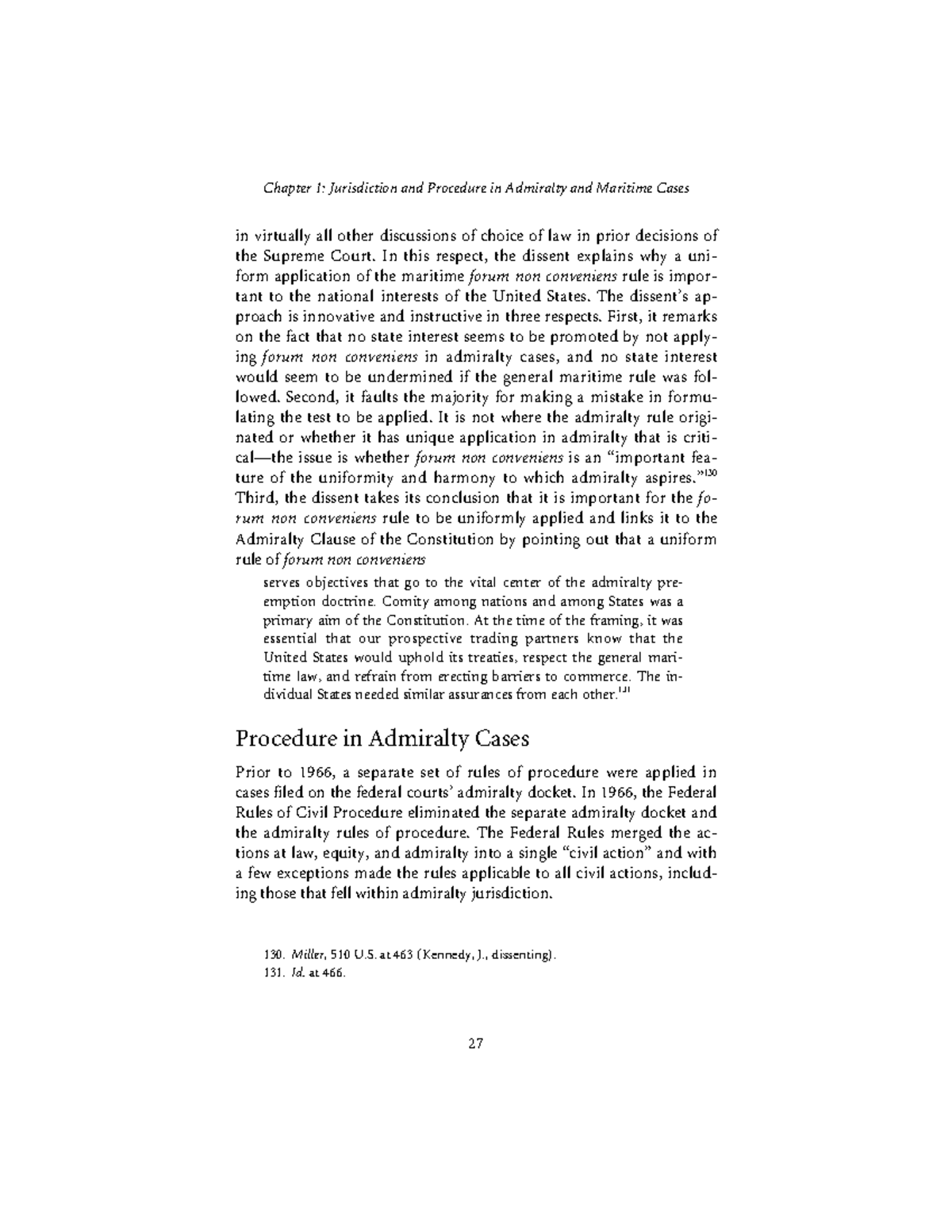 Maritime law13 Notes Final Distributor Settlement Chapter 1