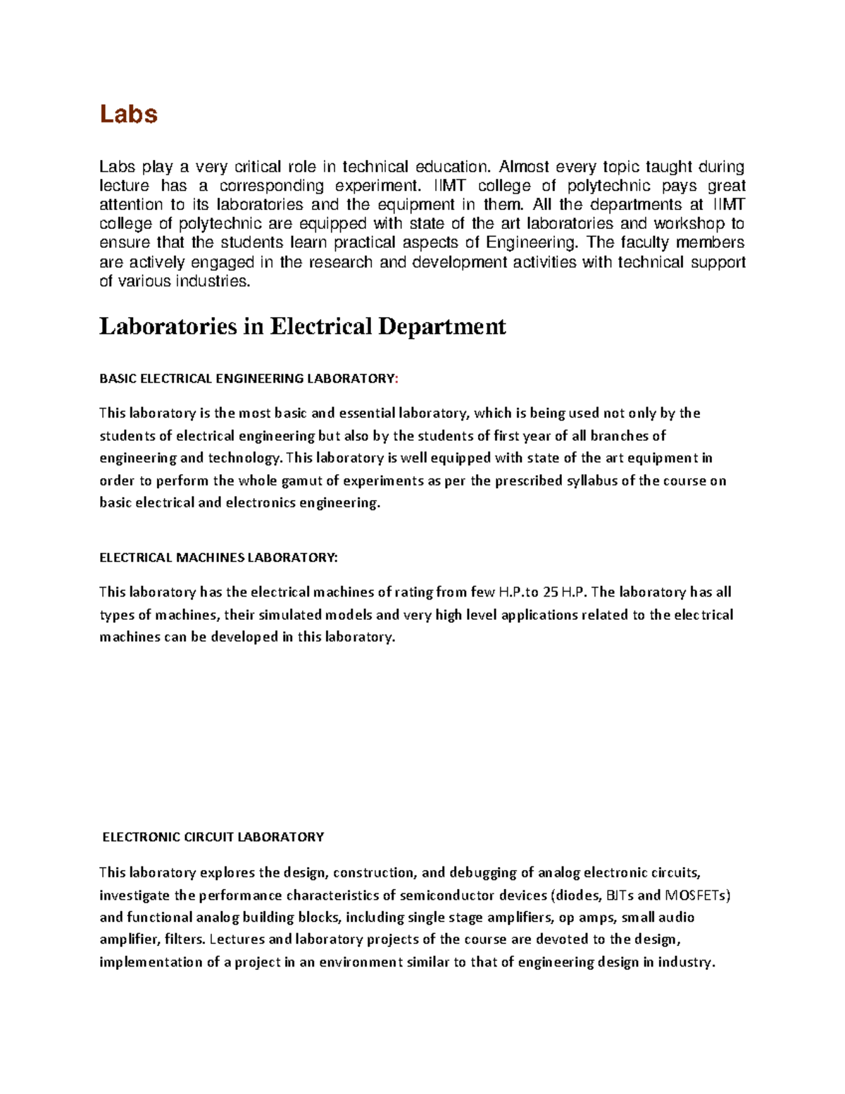 EELaboratories It's Electrical engineering lab manual for aktu help