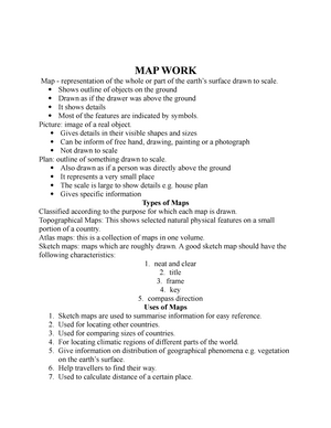 FORM TWO Geography Notes - GEOPHYSICAL STUDIES - KU - Studocu