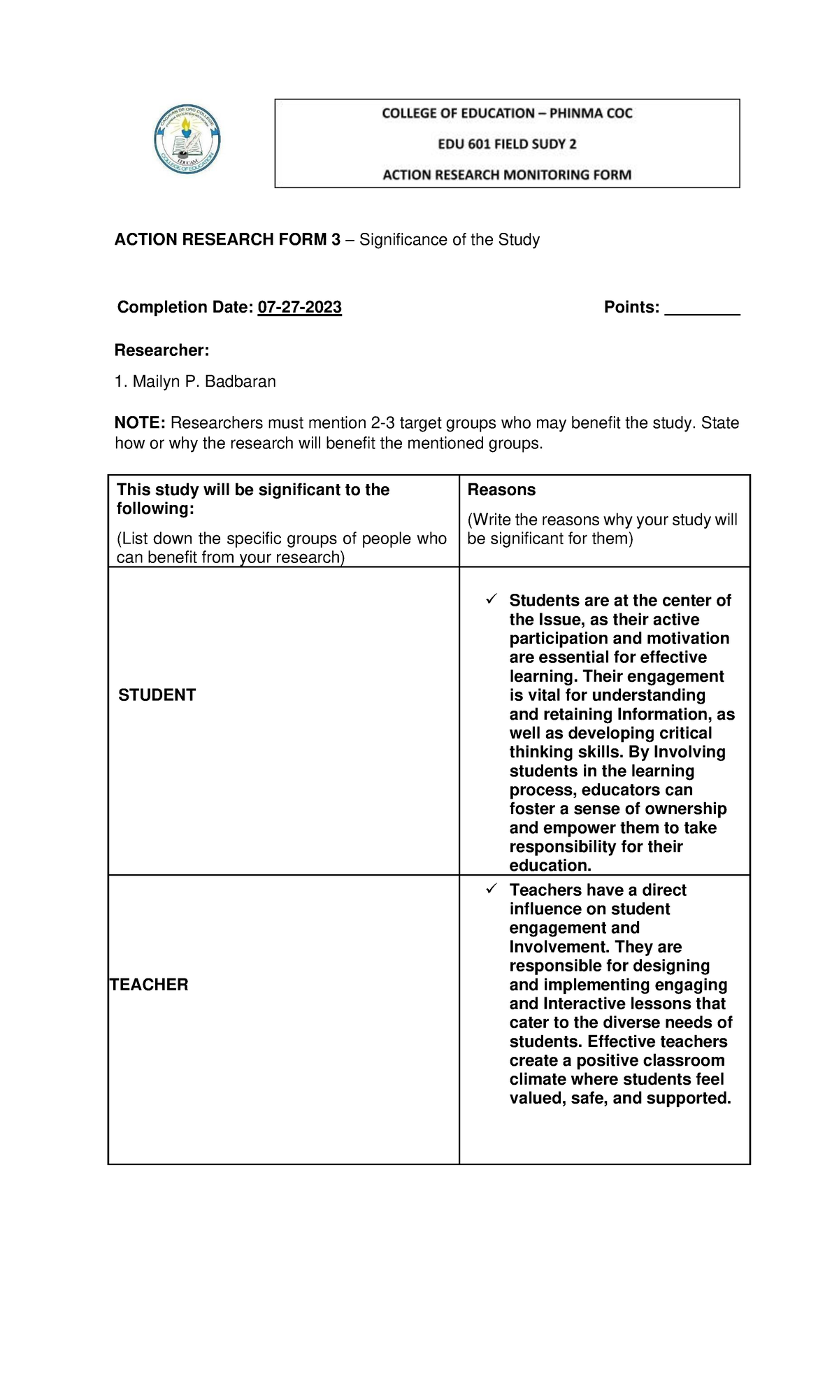 inbound-1741120774425790647-action-research-form-3-significance-of-the-study-completion-date