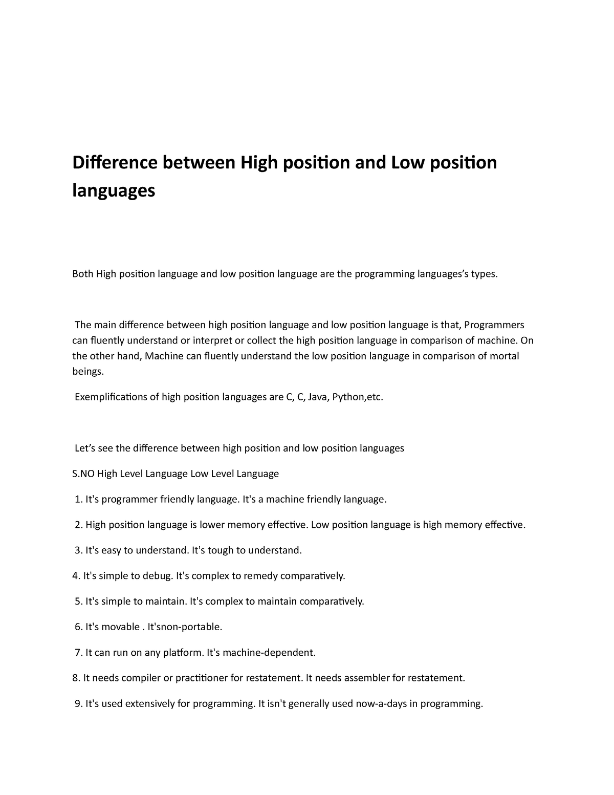 difference-between-high-position-and-low-position-languages-the-main