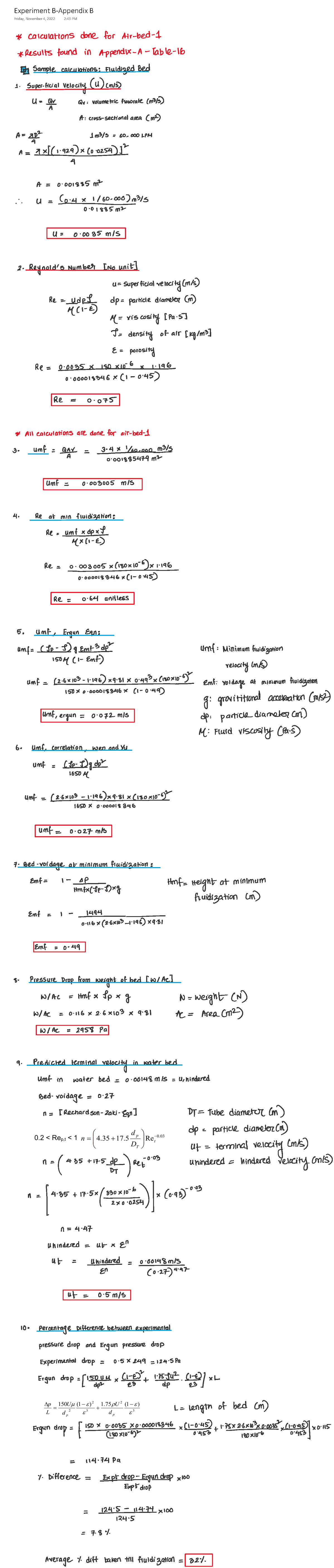 Experiment B-Appendix B-1 - CHBE 362 - Experiment B-Appendix B Friday ...