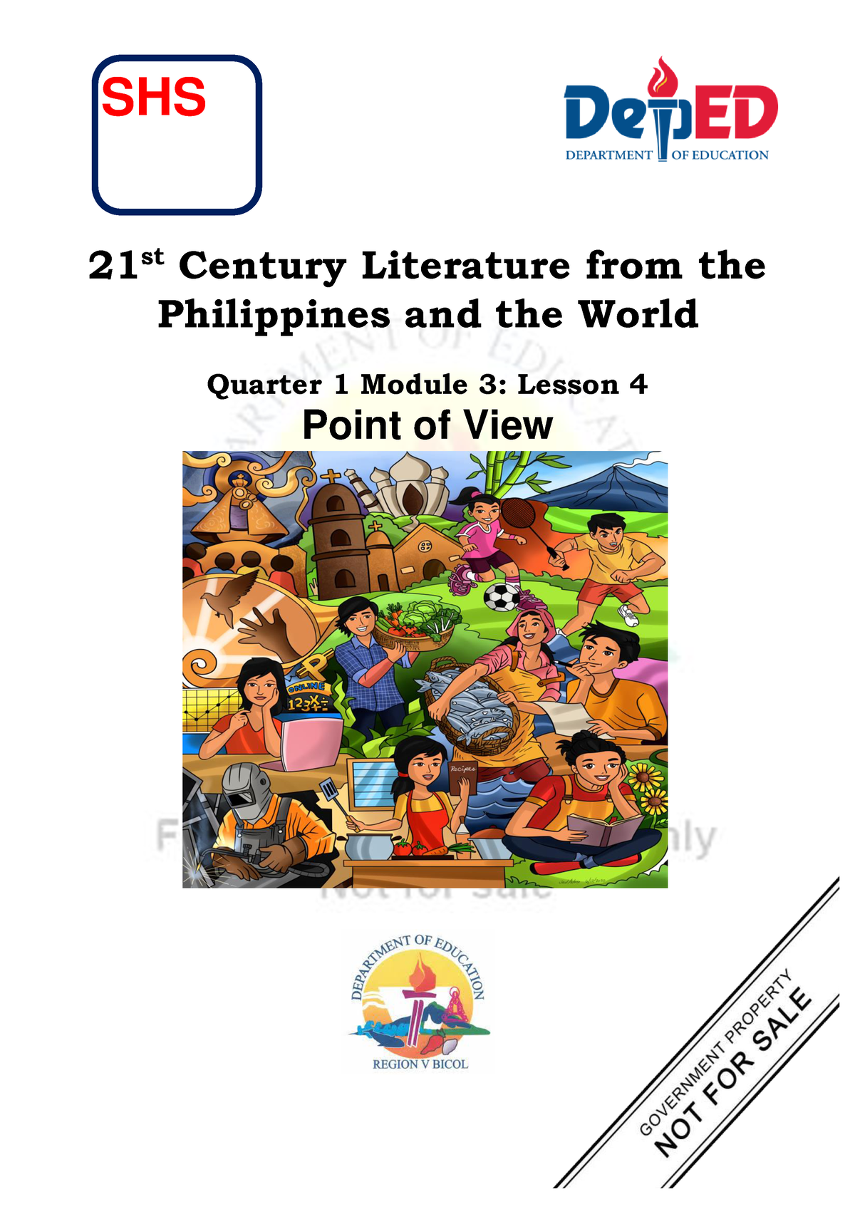 21st CLPW Q1 M3 L4 - NONE - 21 st Century Literature from the ...