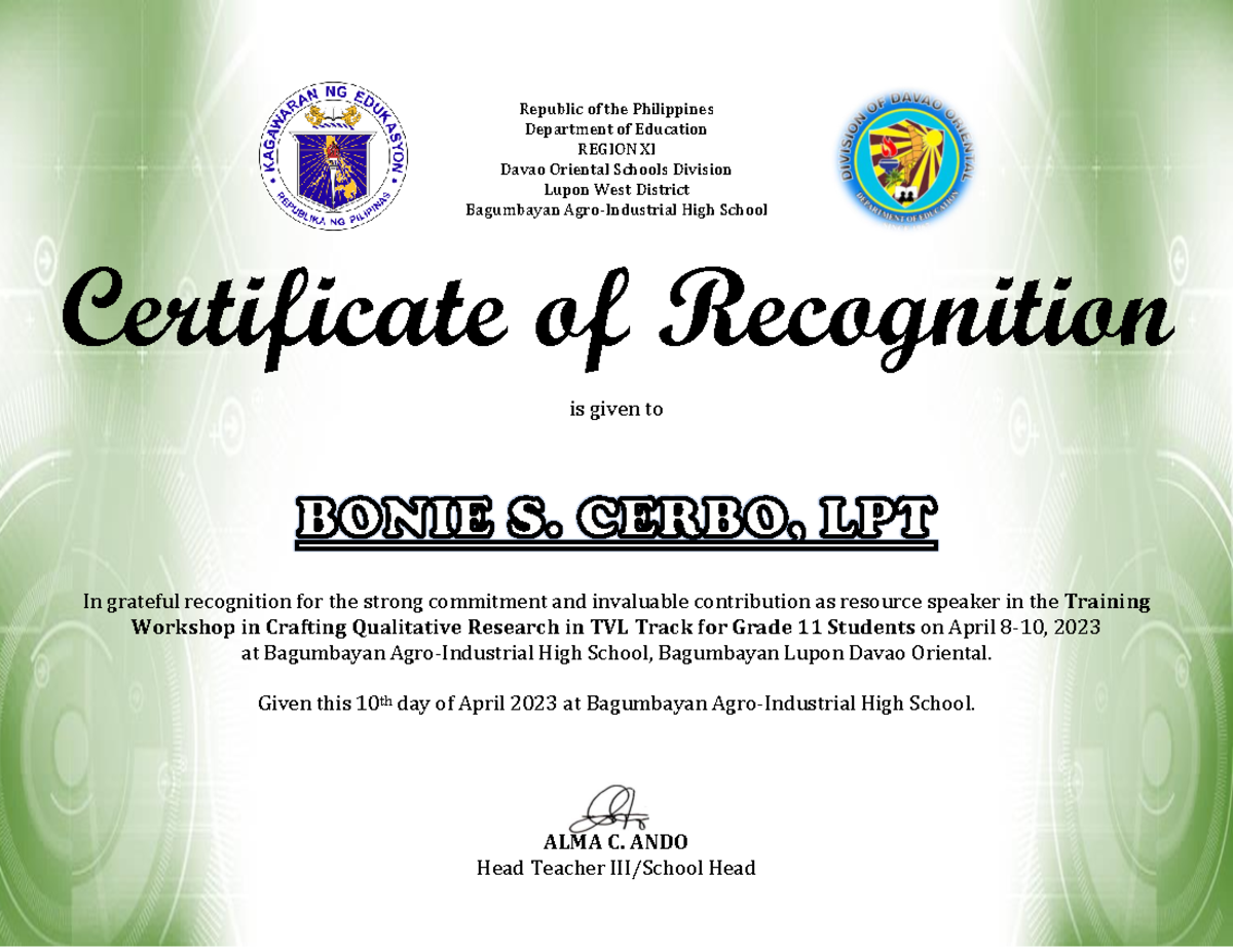 Cert-for-research-speaker 2 word - Republic of the Philippines ...