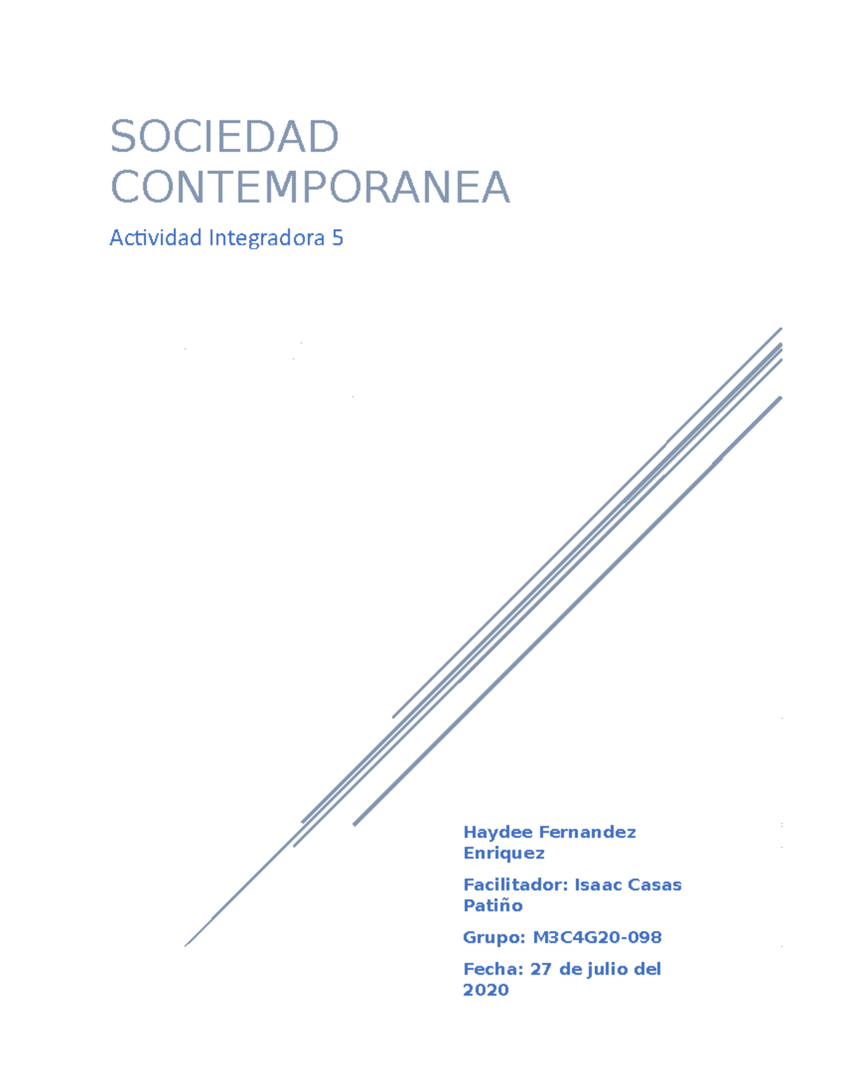 Actividad Integrdora 5 Sociedad Contemporánea M03S3AI5 - SOCIEDAD ...