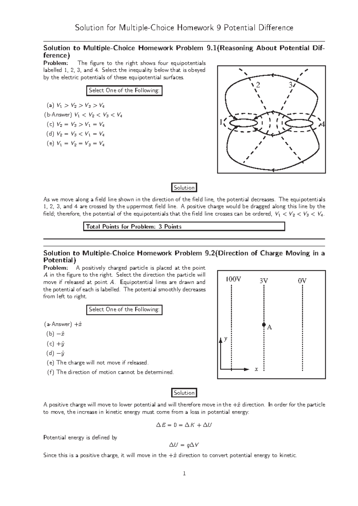 Solution Mc Hwk 9 Phys 74 U Of A Studocu