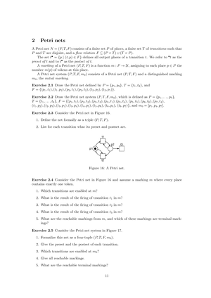 Solved English Version : Please provide a Petri net in hand