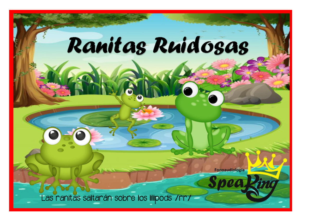 Ranita Fonema RR - Intervención Clínica Infanto Juvenil - Ranitas ...
