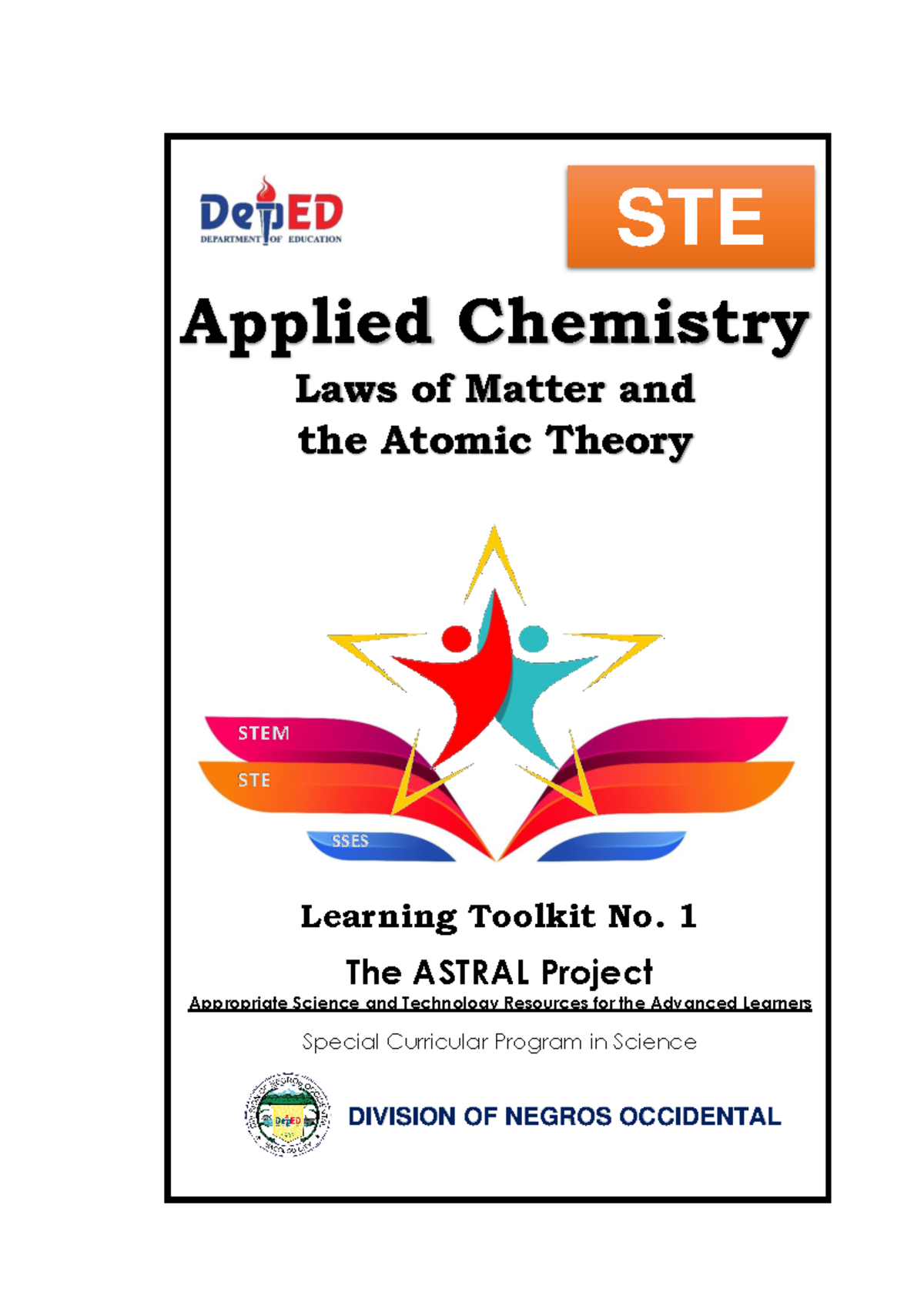 Applied Chemistry Week 1 - Applied Chemistry Laws of Matter and the ...