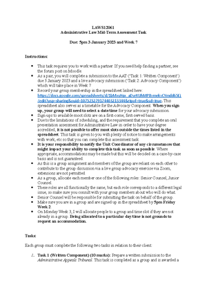 AAT written submissions template - ADMINISTRATIVE APPEALS TRIBUNAL ...