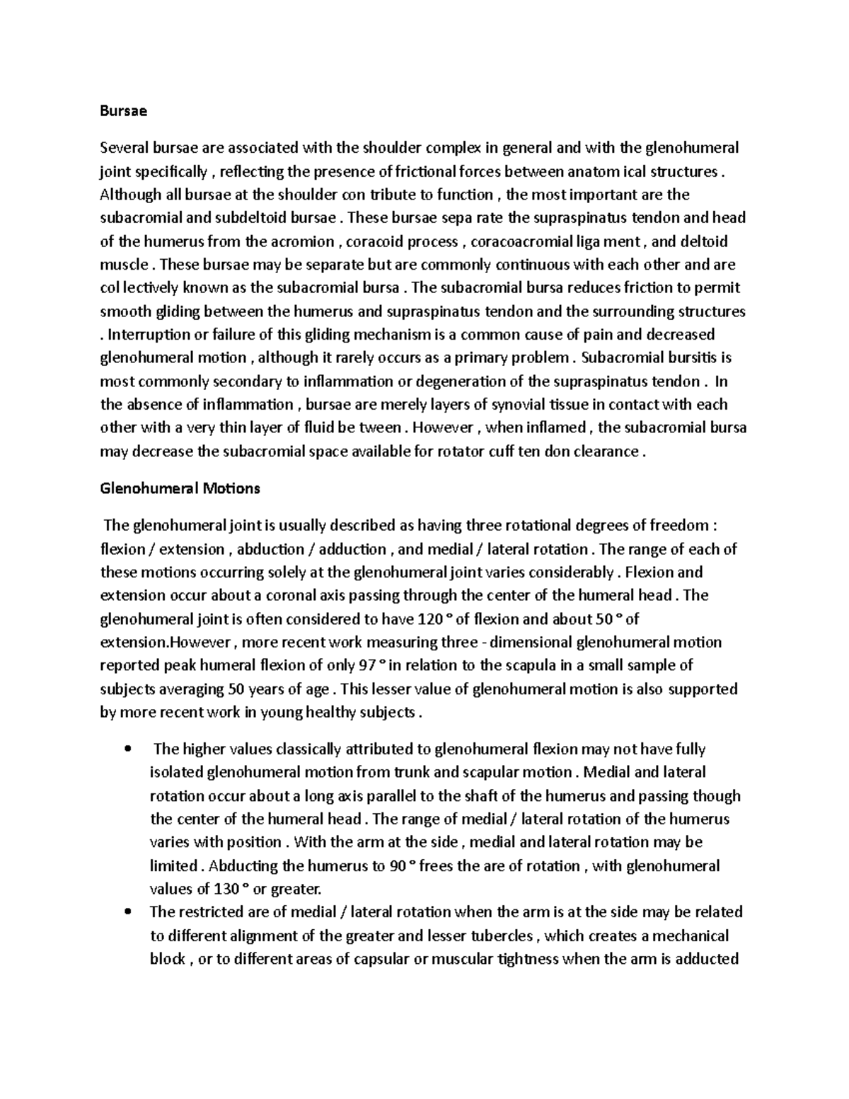 BursaeWPS Office V. S Seami Nath Bursae Several bursae are