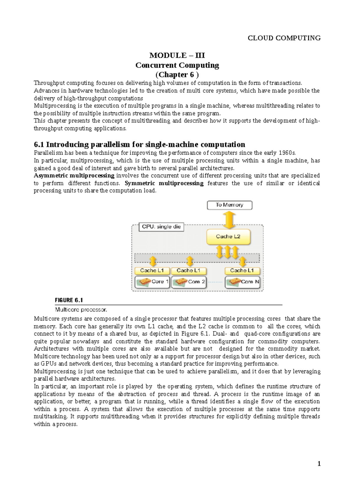 17CS742 Cloud Computing Module 3 Chapter 6 Notes - MODULE – III ...
