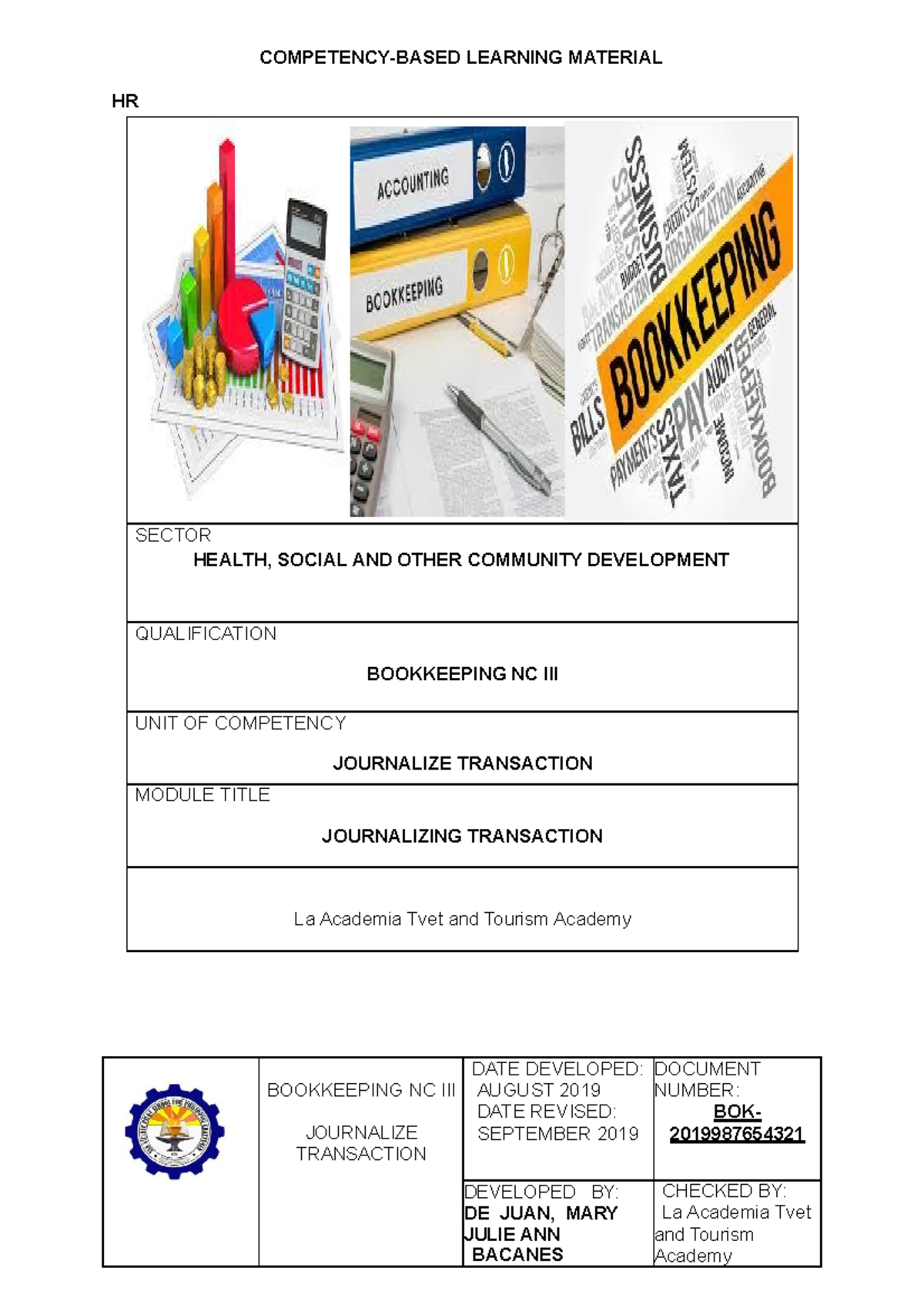 cblm-bookkeeping-nc-iii-journalize-transactions-converted