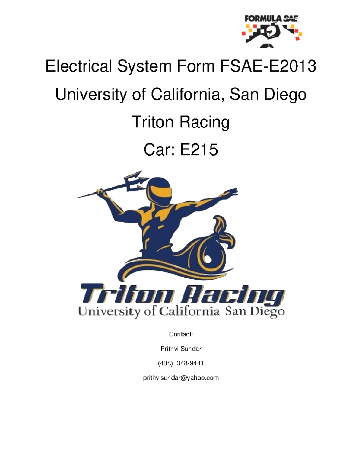 Esf ucsd It describes nothing related to the course mentioned