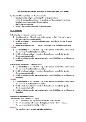 BLP Mock Exam 2022-2023 Student Feedback - BLP Mock Exam November ...